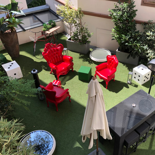 Terrasse de Miss Arok